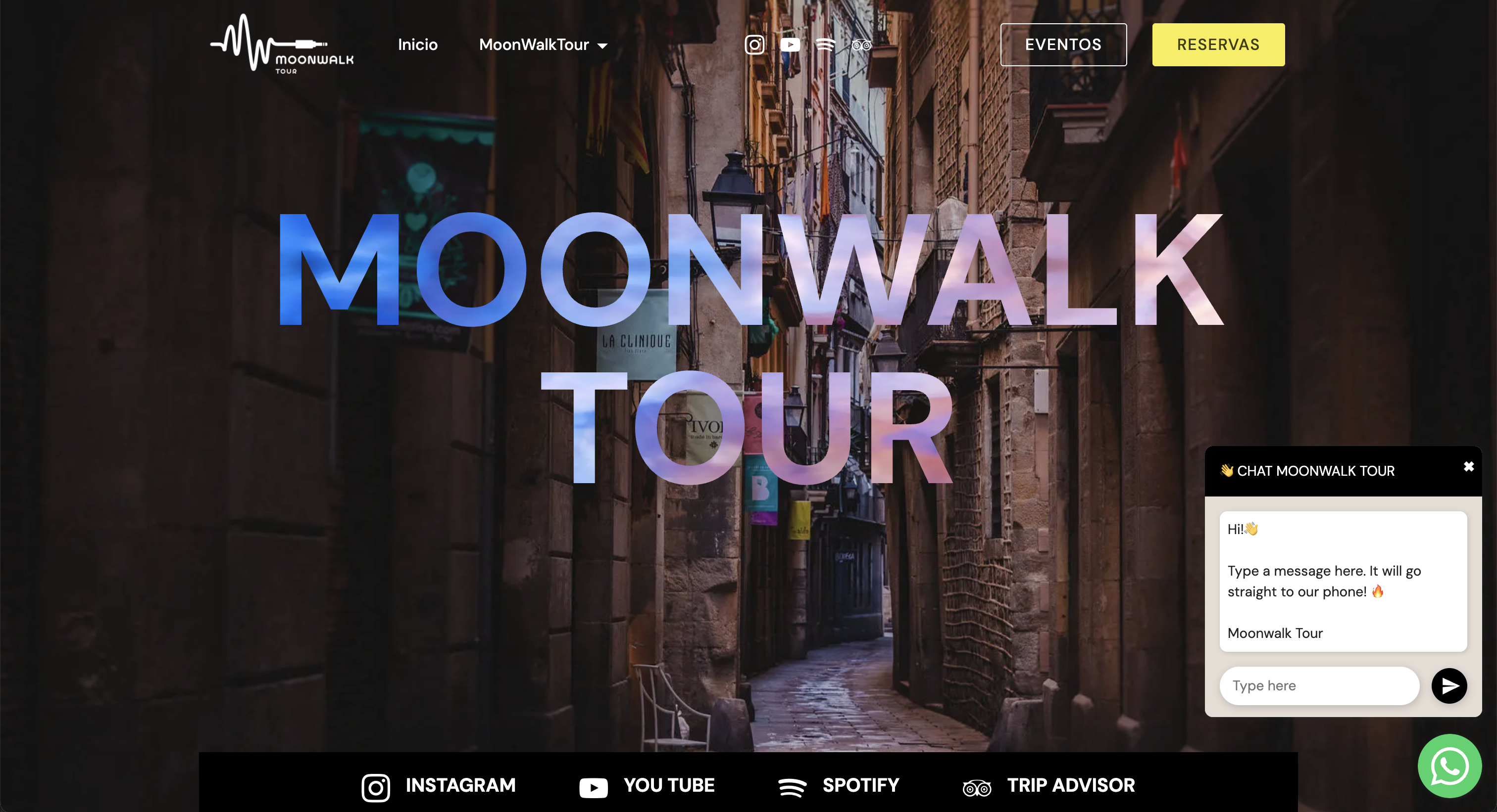 Moonwalk Tour